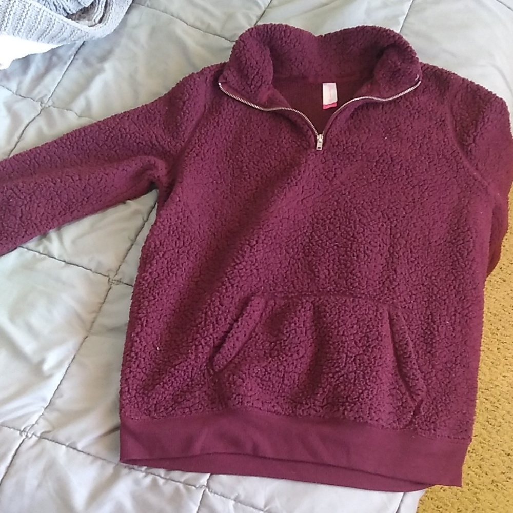 Quarter zip Sherpa